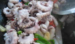 大瓜吃八爪鱼视频,八爪鱼美食大揭秘，吃瓜群众齐围观！